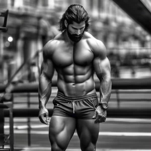 coach tiene un cuerpo peludo de Lycan musculoso y un pene uff mi...