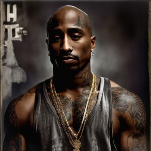 Title: “Tupac Shakur Portrait”

Prompt: Create an ultra-detailed...