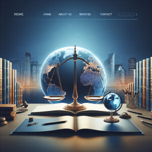 cover for a legal website