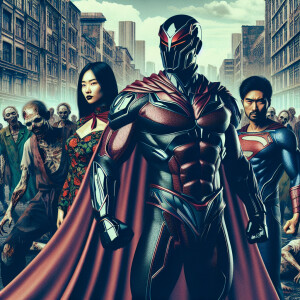 Zombies vs marvel superheroes