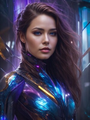 Full body shot of stunning beauty woman,8k portrait of beautiful...