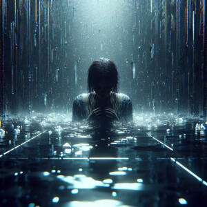 I'm drowning in the tears you left behind, 8k resolution, HDR, u...