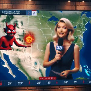 High resolution. Meteorologist reports weather on tv! Super high...