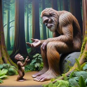Bigfoot talking about dad's support dads