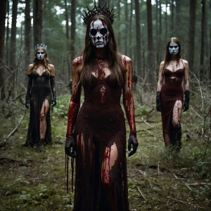 “A blood-spattered beauty pageant in the woods of Camp Crystal L...