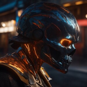 “Create an ultra-realistic, photorealistic image of a Ghost Ride...