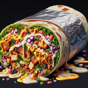 🌯, ultra-detailed, ultra-realistic, masterpiece, HDR, 8K resolu...