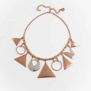 Architectural Dreams"
"A bold collar necklace featuring geometri...