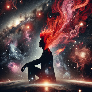 In this captivating narrative, the handsome man with red hair st...