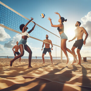 Beach volleball