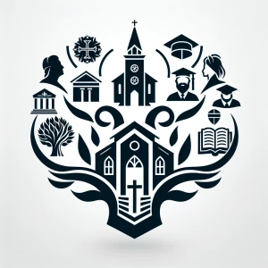 Design a logo that symbolically represents the multifaceted mini...