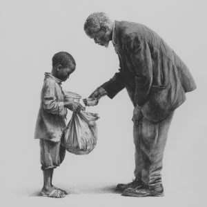 Helping poor white people