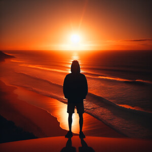 Generate me in sunset