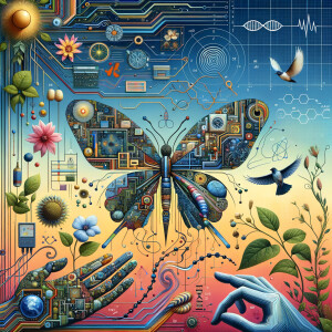 The golden ratio, Minimalist art Circuit, boards, circuitry, diagrams Cellular structures, DNA, circuit boards, colorful wires,  asian and Egyptian  graffiti, lie detector graphs, cardio, printout , branches infinity sign, cave, Art, handprints, distant birds flying, flowering vines, abstract gestural painting, dna