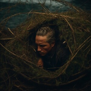 (A Heavy Heart)

You think he's angry, but you don't see,  
The...