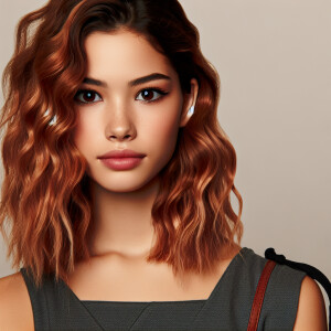 The daughter of Sakura Haruno and Ichigo Kurosaki. Beautiful Kun...