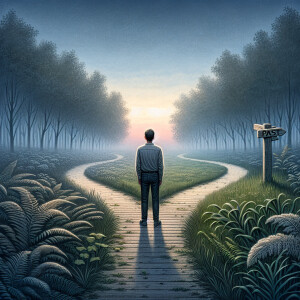 It's easy to look back and question the decision you made in the...