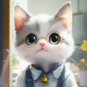 generate cute cat please,The image should be based on the main c...