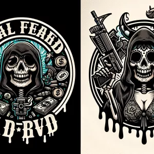 Create two distinct logos that fit in the frame alotted:

1. For...