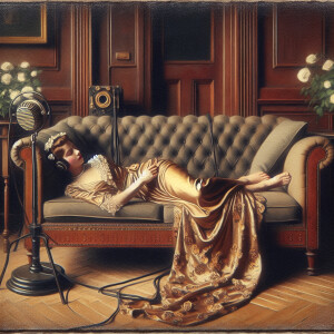 Inspired by the painting Virgil Elliott - The Songstress aka Ann...