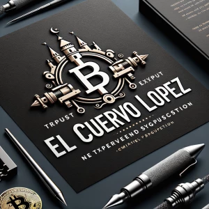 Logo name: El Cuervo Lopez
Details: make the words big and Bold,...