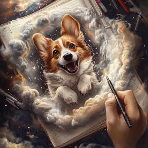 Prompt: A highly detailed, hyper-realistic piece of digital art...