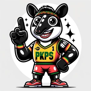 Final English Prompt for Tapir Mascot (Caricature Style)
Charac...