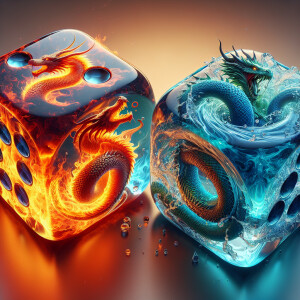 Title: "Elemental Dice of Dragons – HDR Masterpiece"

Descriptio...