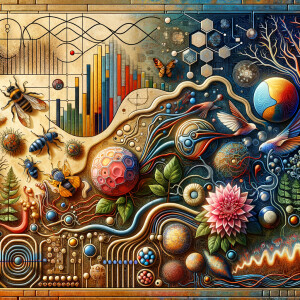 The golden ratio, Minimalist art Circuit, boards, circuitry, diagrams Cellular structures, DNA, circuit boards, colorful wires,  asian and Egyptian  graffiti, lie detector graphs, cardio, printout , branches infinity sign, cave, Art, handprints, distant birds flying, flowering vines, abstract gestural painting, dna