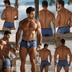 hombre se llama Julio y tiene un cuerpo peludo y musculoso ademá...