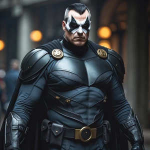 Please provide a detailed description of Bane, the fictional sup...