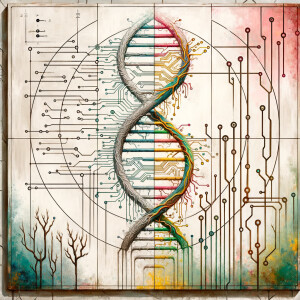 The golden ratio, Minimalist art Circuit, boards, circuitry, dia...