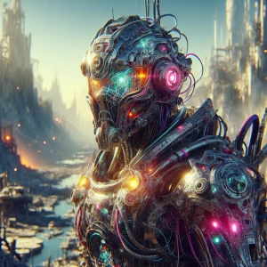 A meticulously detailed post-apocalyptic electrifying interplane...