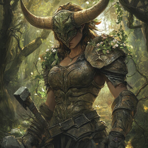 2. Taurus - The Bull-Hybrid Defender
Portrait of a Taurus warrio...