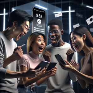 People wait new app for iPhone