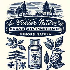 Cedar Oil Pesticide “Honors Natire”