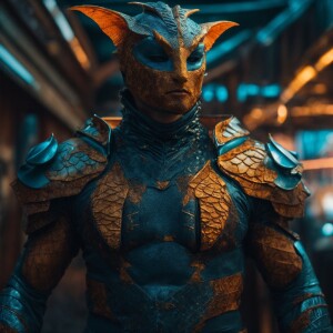 create an amazing lizardman