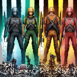 make a bright beautiful background for pubg mobile Avatar backgr...