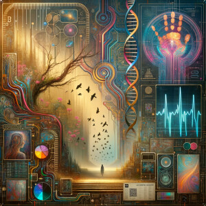 The golden ratio, Minimalist art Circuit, boards, circuitry, diagrams Cellular structures, DNA, circuit boards, colorful wires,  asian and Egyptian  graffiti, lie detector graphs, cardio, printout , branches infinity sign, cave, Art, handprints, distant birds flying, flowering vines, abstract gestural painting, dna, weather maps