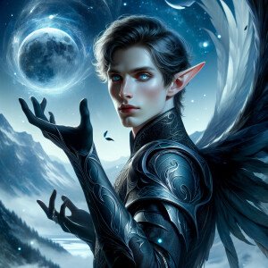Caranthir-Ar-Fieniel from the Witcher uses magic to alter the st...