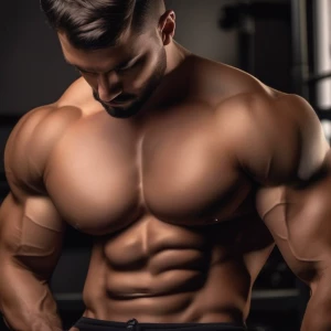 coach tiene un cuerpo peludo musculosoht miembro enorme con unas...
