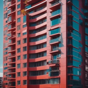 Modern architect based residential building elevation