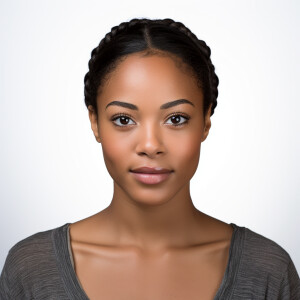 A cute Woman - Clean & Modest Face - Region: African American, C...