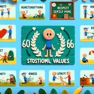 stop motion sobre los valores con stickman que dure 60 segundos