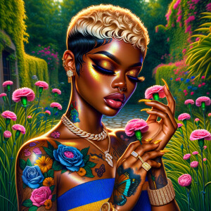 Prompt:
Full image view ultra realistic psychedelic airbrush gl...