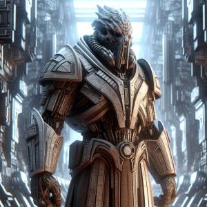 Intricately textured, hyper-realistic 3d of Chewbacca as a storm...