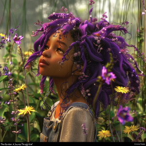 create a  ultra high resolution 3D beautiful African American pl...