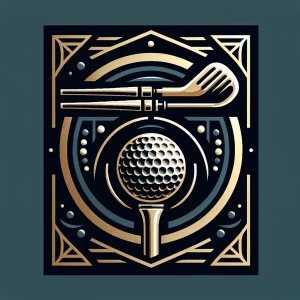 Design an gatsby Art Deco-inspired logo for 'Clean Swing' that e...
