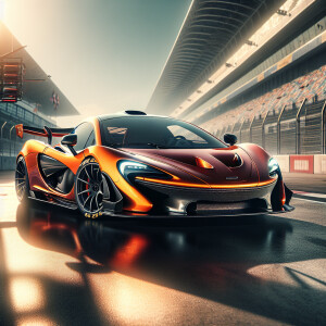 A mclaren p1