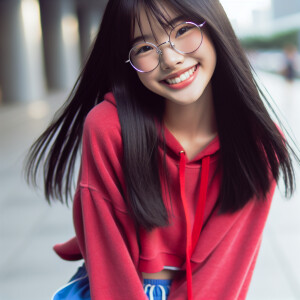 An image of Mei Lee from the movie 'Turning Red' in a cute and p...